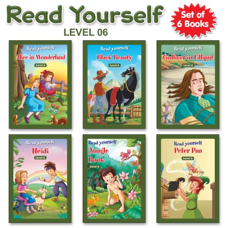 Read Yourself Stories Level 6 (10 - 12 Years, Introducing Chapters, Stories Adapted From Classics)
